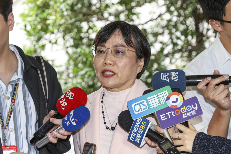 針對網紅「亞亞在台灣」提到武統，內政部長劉世芳表示，不能拿言論自由當藉口。圖／中央社