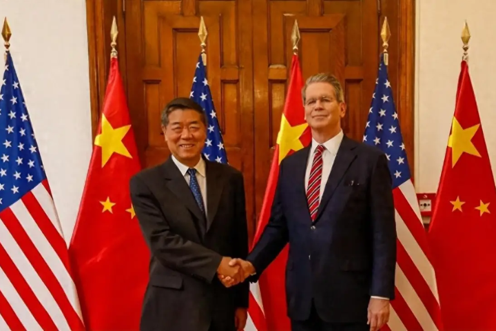 美財長貝森特與陸副總理何立峰通話　下周馬國會面 為川習會增溫
