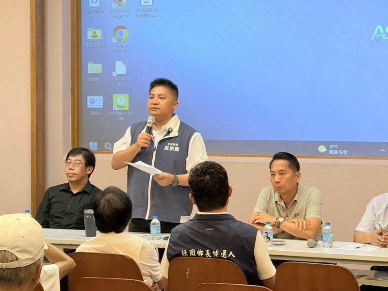 國民黨宜蘭縣長參選人吳宗憲目前與綠營林國彰平分秋色,唯地方大老至今未表態,亦是國民黨中央努力想突破的焦點。圖/中央社