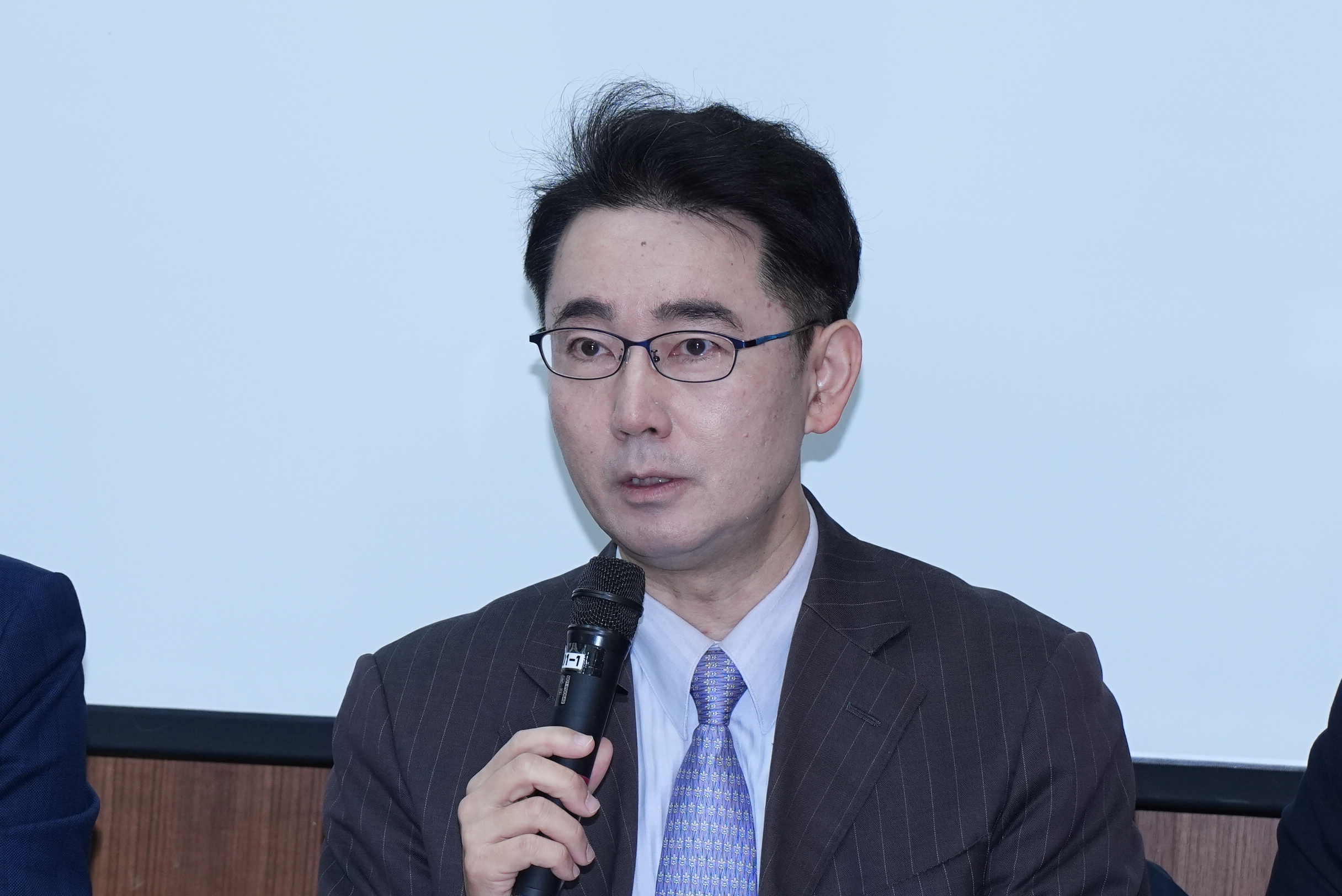啟思民本基金會董事兼執行長、政治大學外交系教授黃奎博。圖/記者陳思豪攝