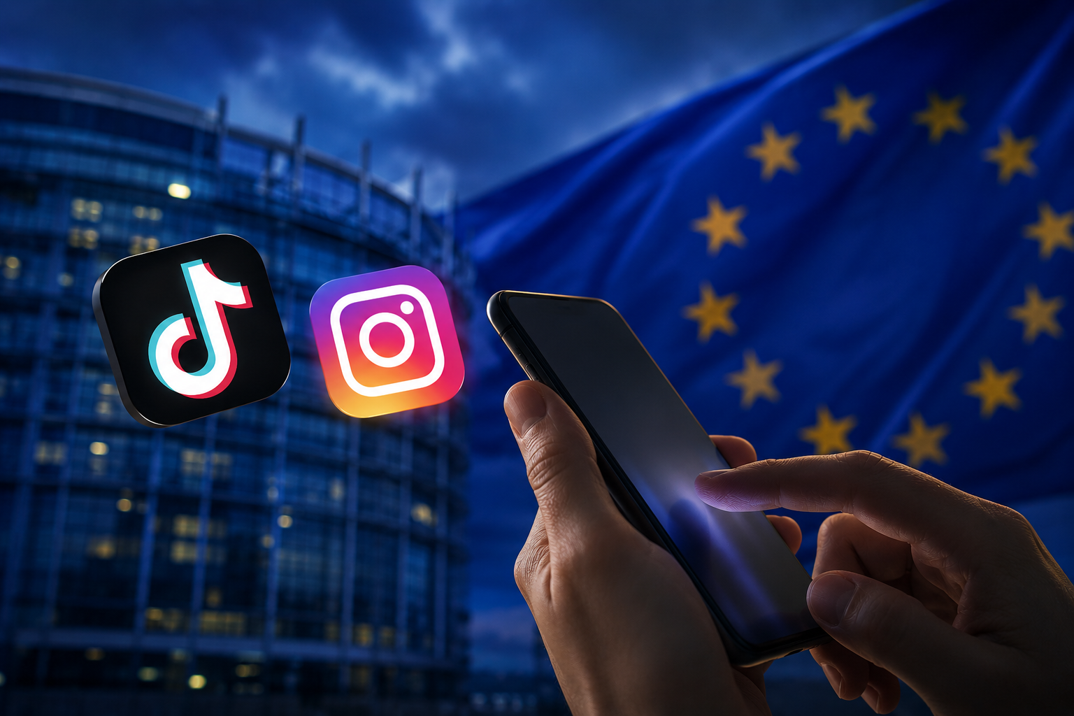 歐盟擬祭新法限制TikTok、Meta　打擊針對兒童「成癮性設計」