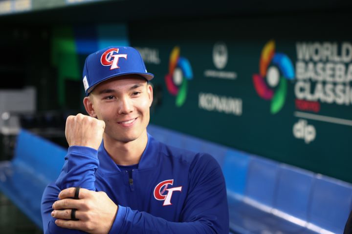 從「All In」到心連心　陳傑憲揭中華隊新手勢：把心鎖在一起