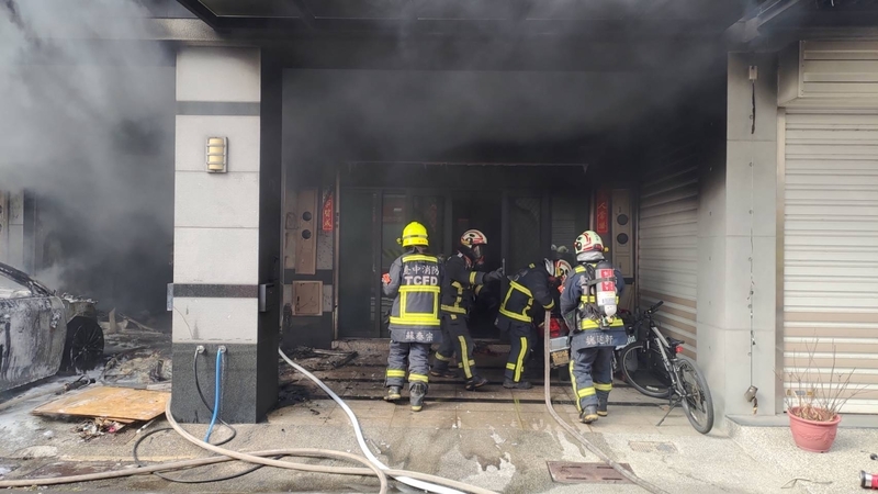 台中房屋買賣引起糾紛，使楊姓男子怒而縱火，釀3死1傷。圖/中央社