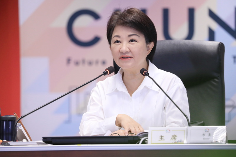 國民黨主席候選人郝龍斌說，盧秀燕是「眾望所歸」人選，但若屆時情勢有變，也應透過公平、公開、公正機制來決定。圖／中央社