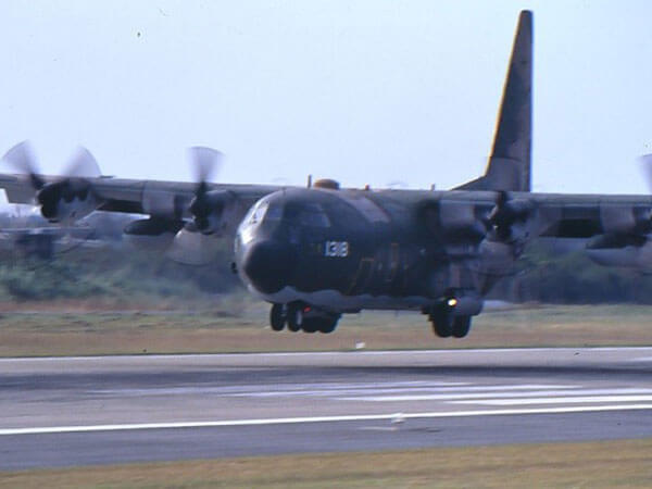空軍C-130型運輸機。圖/空軍官網
