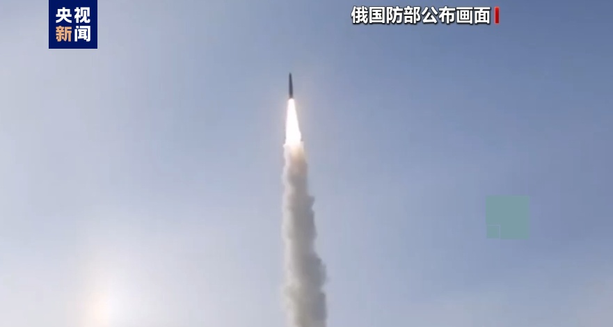俄羅斯的匕首飛彈威力強大。圖/取自央視新聞