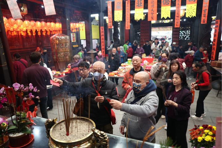 初四鎮瀾宮國運籤「撥亂反正」　卓榮泰：台灣不要亂就不用「撥」