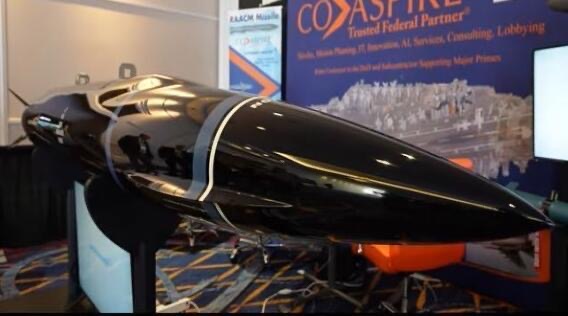 洛馬公司展出名為「Mako」的新型多任務高超音速飛彈。圖/取自美國海軍新聞網