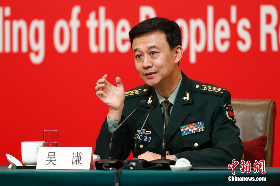 大陸與菲律賓近來在南海的衝突不斷，中國國防部長吳謙表示，會堅定捍衛自身領土主權和海洋權益。圖/取自中新社