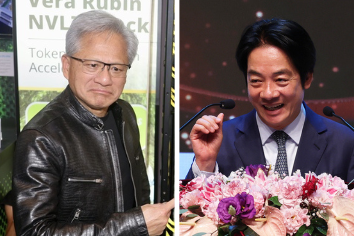 尊蔡、親蔣、冷落賴　郭正亮曝黃仁勳來台5次未見賴清德：不覺得他在建設國家
