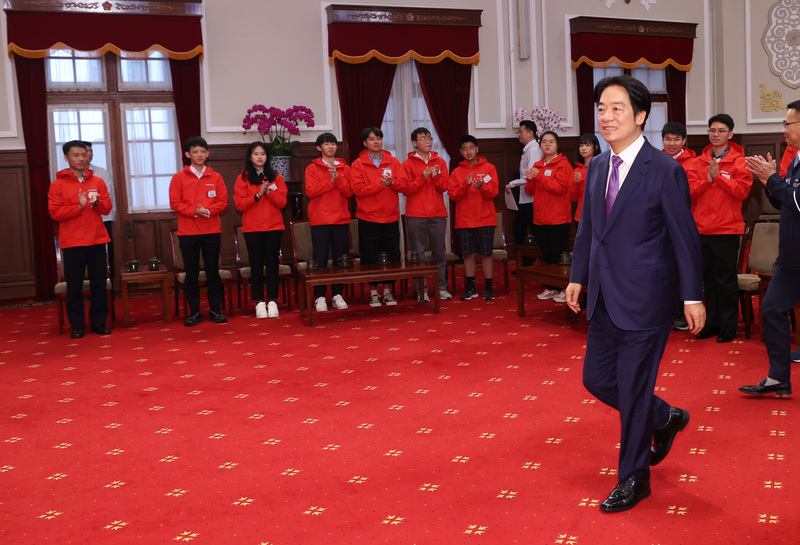 即將就任的總統當選人賴清德被美國媒體選入100位具有影響力人物名單。圖/中央社