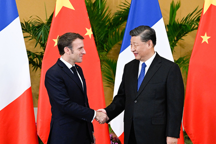 馬克宏第四度國是訪中：劍指中歐新架構、盼北京出手烏克蘭