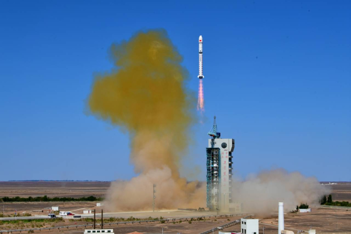 馬英九參觀酒泉衛星發射中心 見證大陸「夢舟」試驗新里程