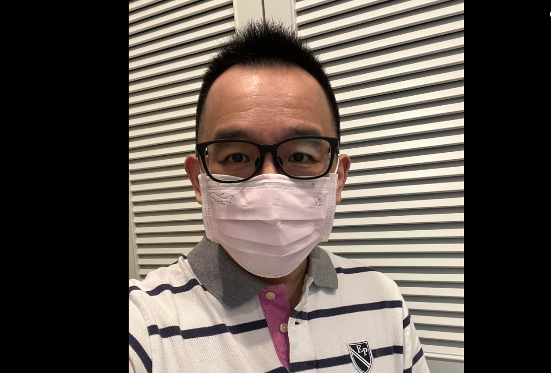 陳致中假釋出獄回家後發文。圖/取自陳致中臉書