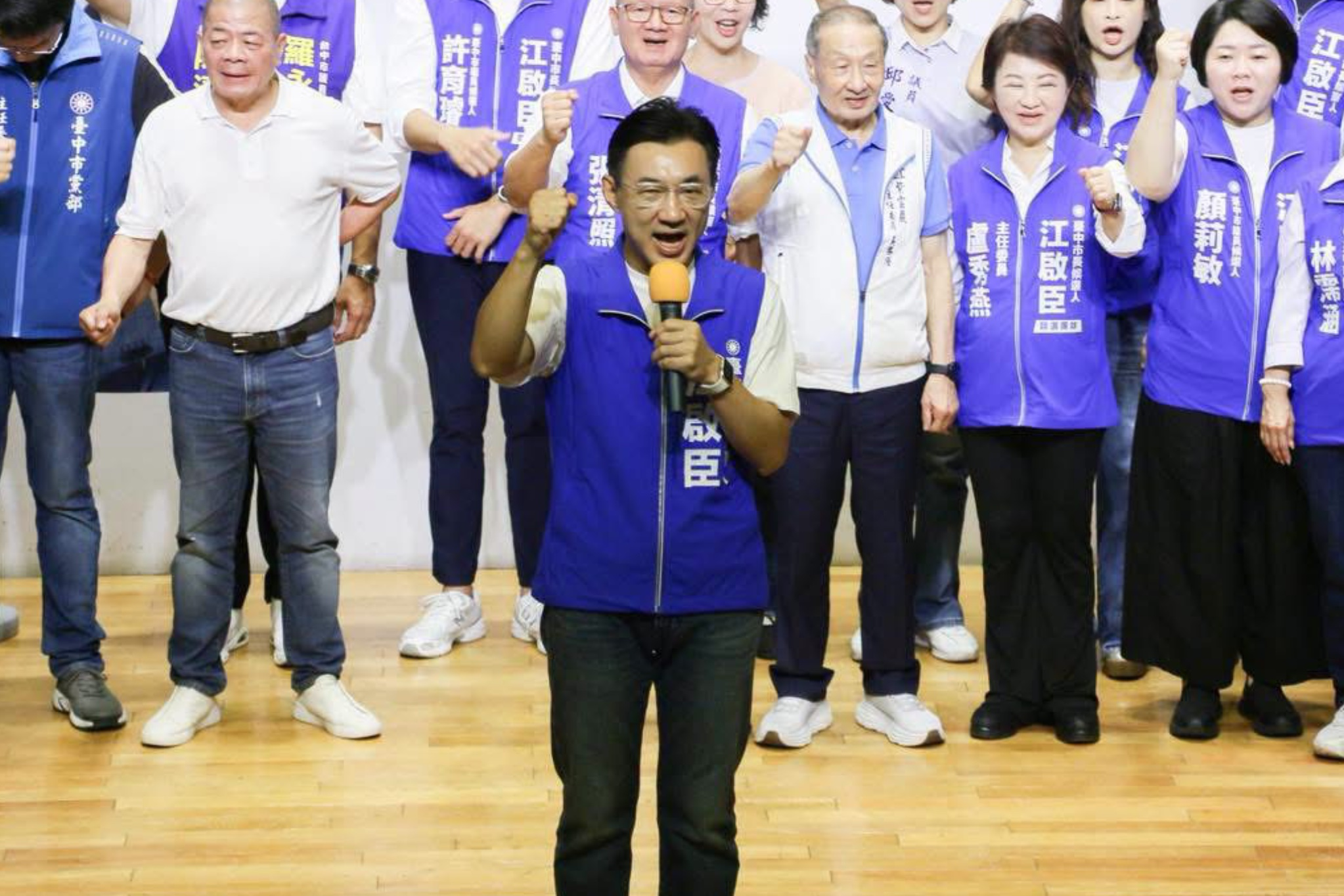 借韓國瑜名言！江啟臣：貨出去人進來　台中發大財 