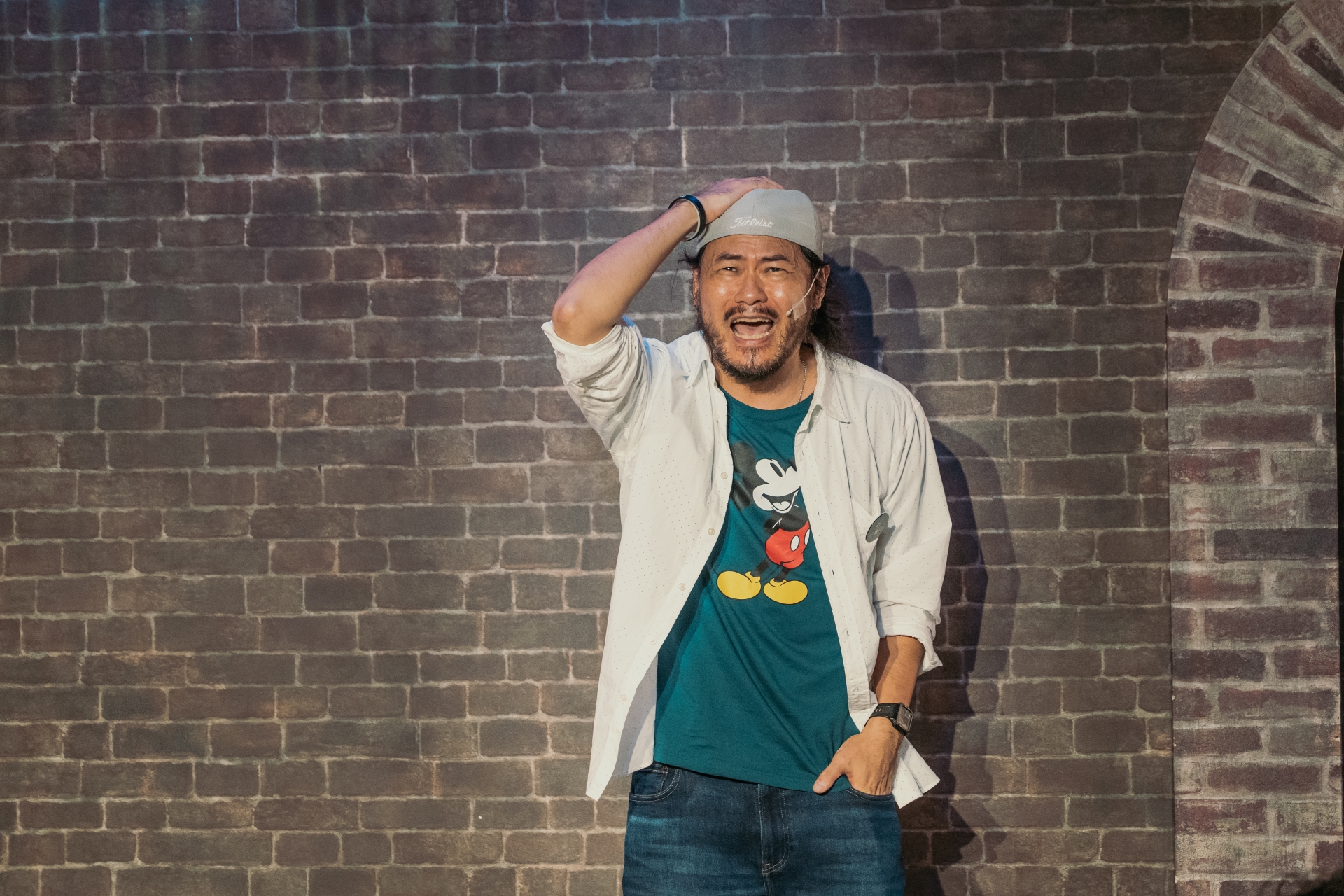 「壯壯」陳彥壯演出《誰是被害者》大反派，本業其實是喜劇演員。圖/卡米地喜劇俱樂部提供