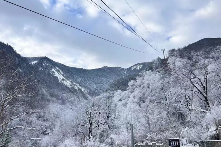 太白山景區1月3日臨時閉園進行清雪與道路安全檢查。圖/取自太白山景區