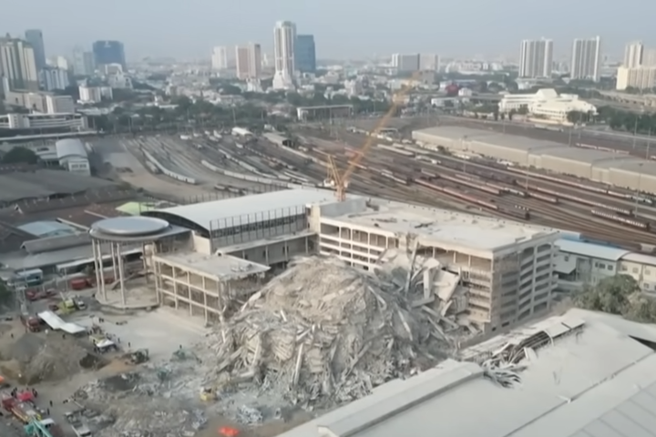 緬甸第二大城曼德勒市在地震中受災嚴重。資料照片/取自BBC《YouTube》官方頻道