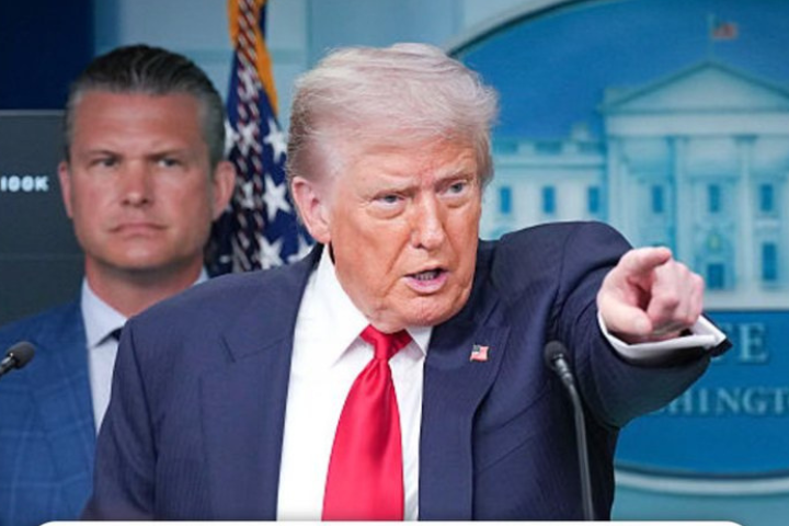 日本學者1日撰文直言，若台灣發生緊急狀況，美軍協防可能性偏低，因此也不能會構成日相高市早苗所說「台灣有事」會構成日本存亡危機事態的狀況，圖左為美防長赫格塞斯。圖/取自白宮臉書