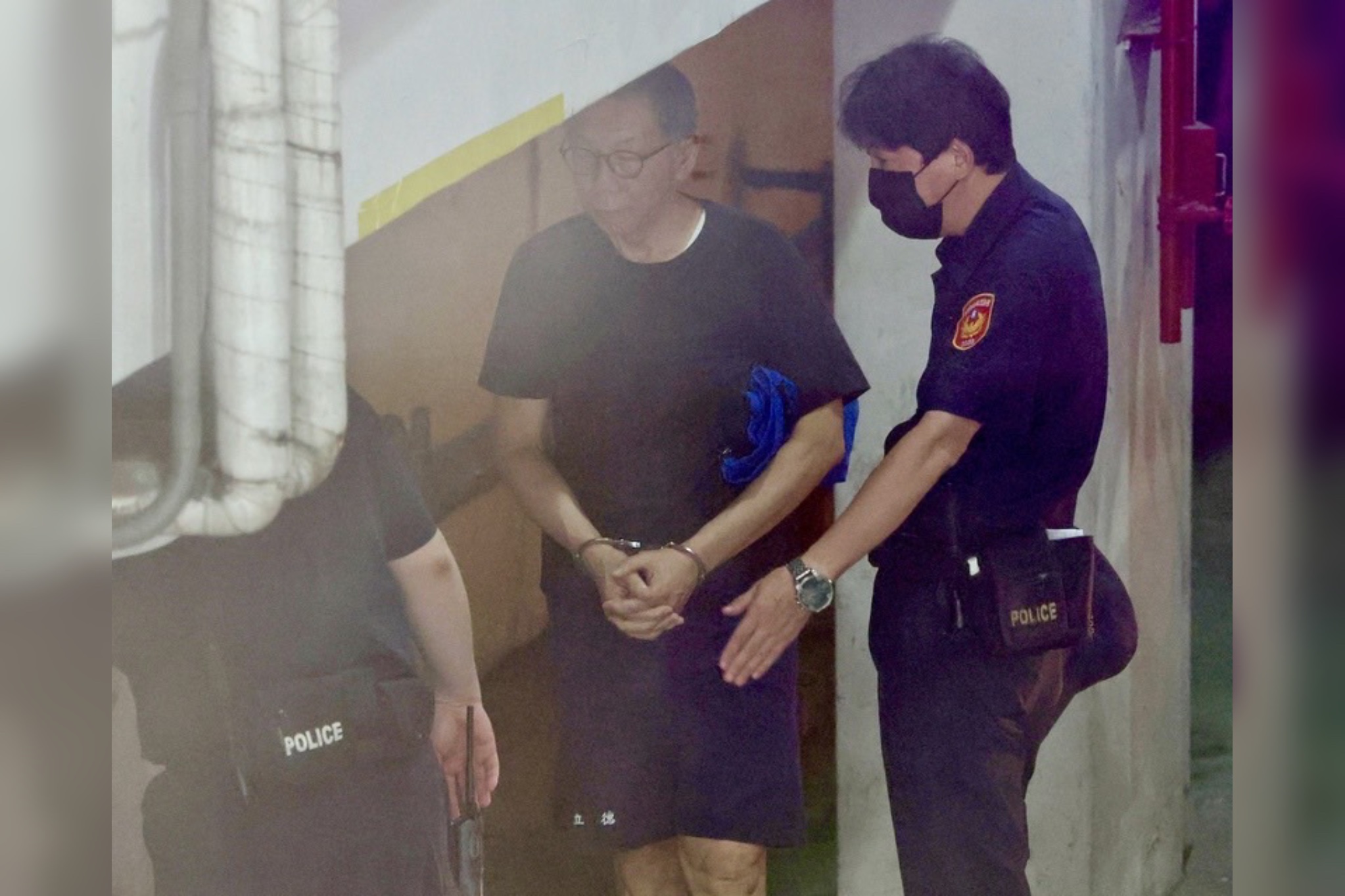 前台北市長柯文哲5日在庭上兩度發言，都遭辯護律師制止。圖/中央社