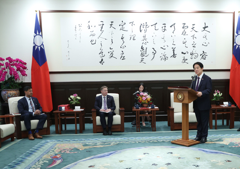 賴清德提出強硬兩岸路線，將兩岸關係稱謂成具有外交語意的雙邊關係。圖/中央社