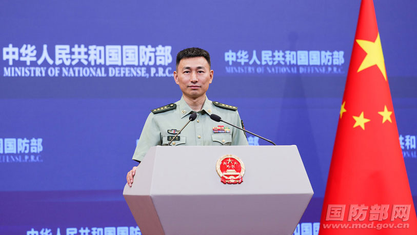6月14日，大陸國防部新聞發言人張曉剛大校宣佈，將舉辦中國國防部將舉辦中國─阿拉伯國家高級軍官研討班。圖/取自大陸國防部官網