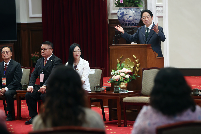 政治評論員陳淞山強烈建議賴清德找馬英九正式溝通，請馬代傳達台灣聲音，盼兩岸和解。圖／中央社