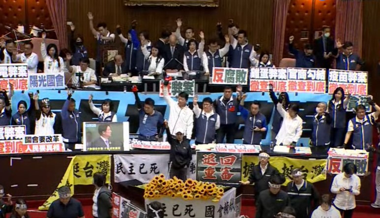 立院二讀通過強化「人事同意權」，提名人需1/2立委以上同意，財產和稅務等資料須提交。圖/林睿康攝