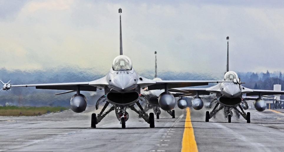 參與美國空軍「猛毒」案計畫的F-16戰機。圖/取自US Air Force
