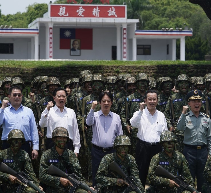美國學者建議，美國應該鼓勵賴清德在加強台灣防衛與韌性的同時，也應該避免採取任何可能被北京用於升級施壓藉口的行動。圖/中央社