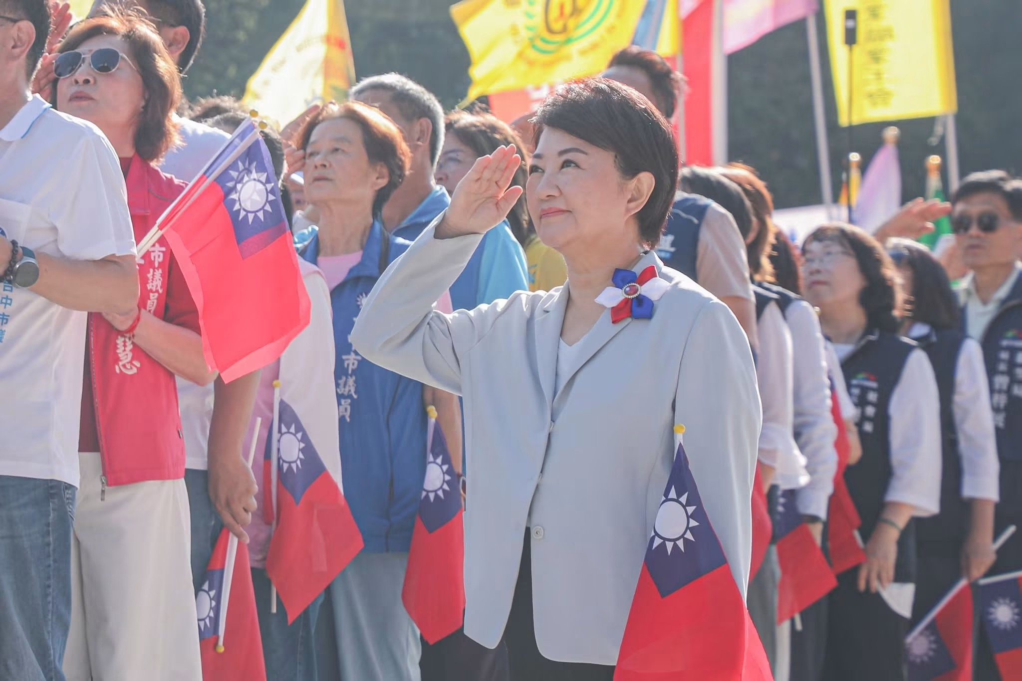 盧秀燕國慶提五個堅持　子弟兵黃健豪解讀：卸任市長後假期不會太長 
