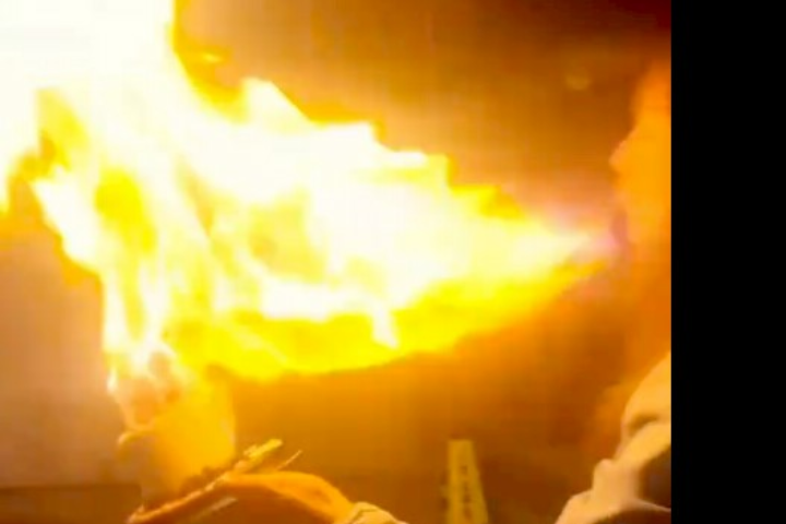 小紅書「噴火蛋糕」模仿風潮釀傷害　27歲陸女藝人王添羽臉頸燒傷