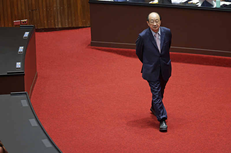過去八年民進黨佔立院多數，柯建銘不但沒有任何顧忌，更得到「地下立法院長」稱號。圖/中央社