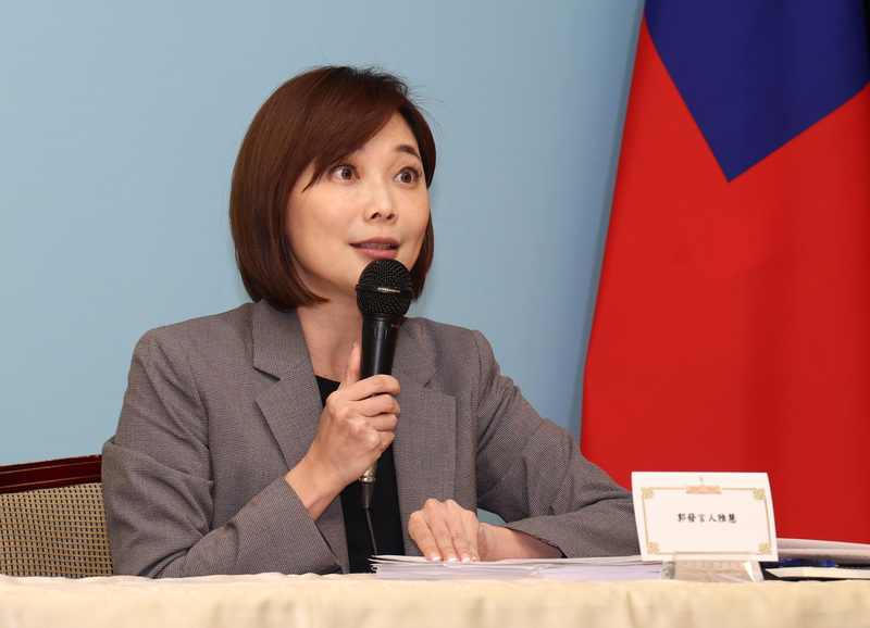 總統府發言人郭雅慧表示，誠摯感謝英國國會通過2758號決議不涉台案。圖／中央社