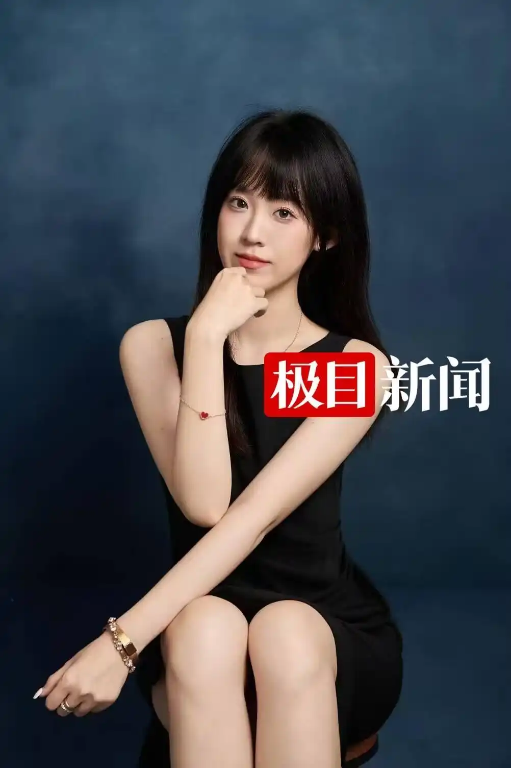 長相秀麗的網紅「萱萱」,用自己實力令人刮目相看。圖/取自極目新聞