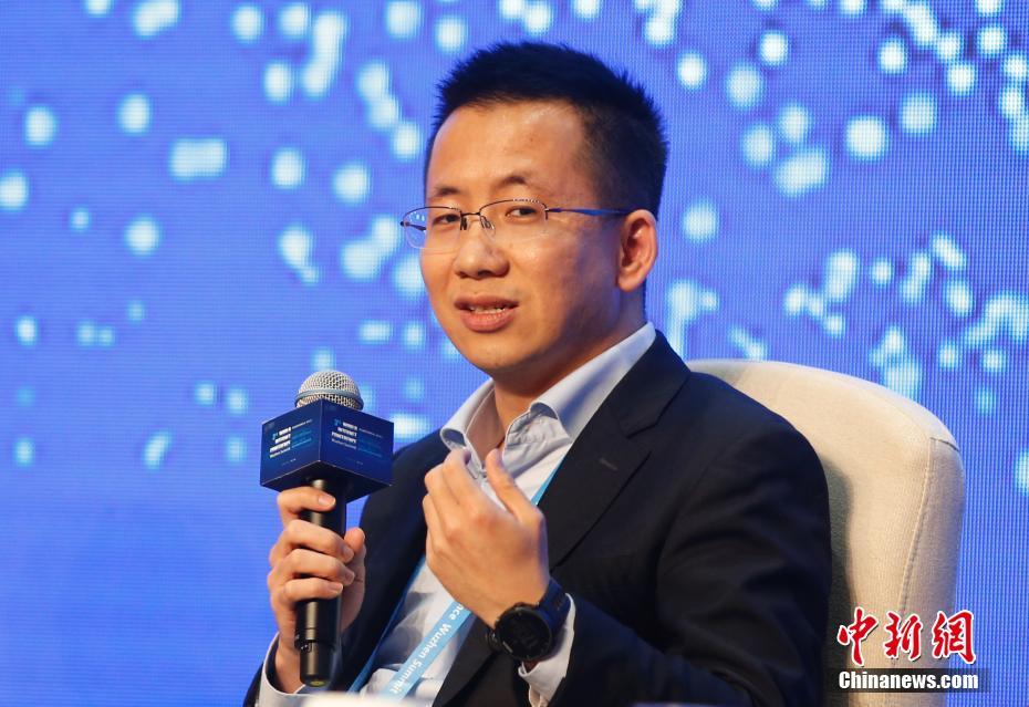 北京字節跳動（抖音）創辦人張一鳴提出職場成功者的五大特質。圖/取自中新社