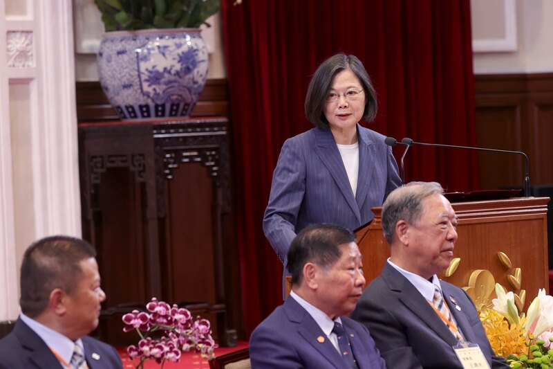 7日媒體報導總統蔡英文考慮在卸任前特赦前總統陳水扁。圖/中央社