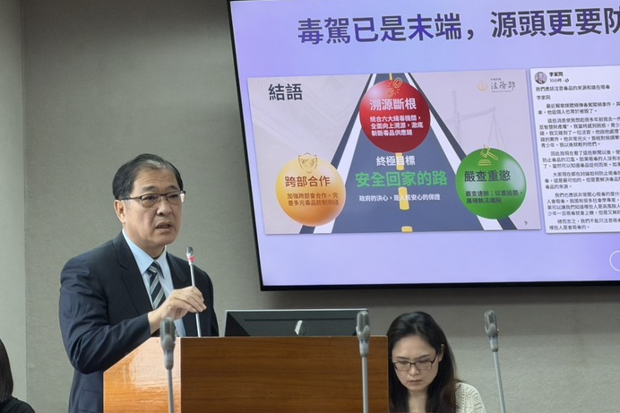 證實彰化2毒駕無保請回出自同一法官　鄭銘謙：法務部無法接受  