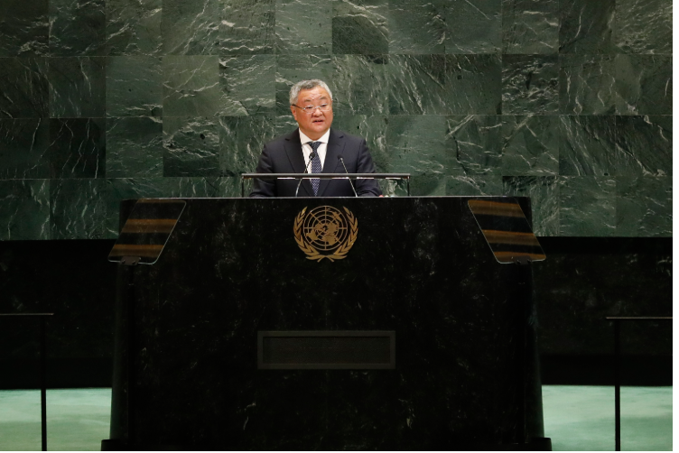 不惜對日開戰　中共正式向聯大宣布將在台海動用自衛權