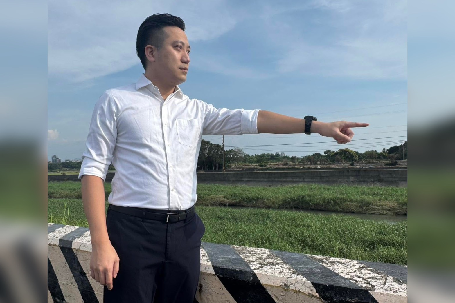 綠營拍板徵召曾聖凱選竹北市長　邱臣遠：鄭朝方相挺選情不容樂觀