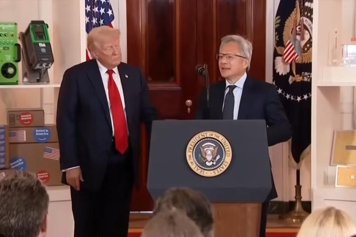 川普准許輝達對中國銷售晶片　卻要求25%利潤分成引發稅收爭議