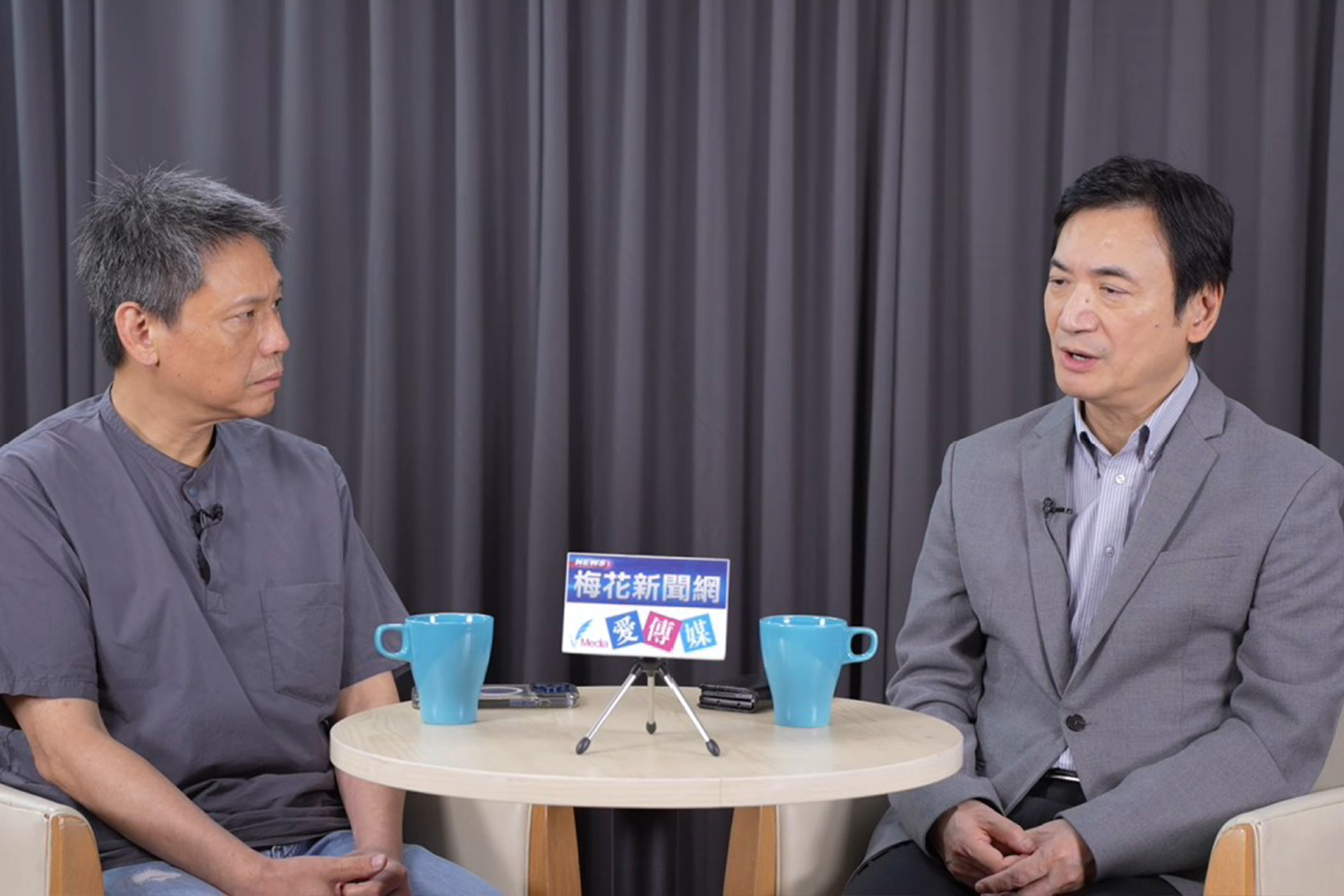 【寒梅Talk爆-96】谷立言變了　楊永明：以前沉著謹言　現在個人意見很多