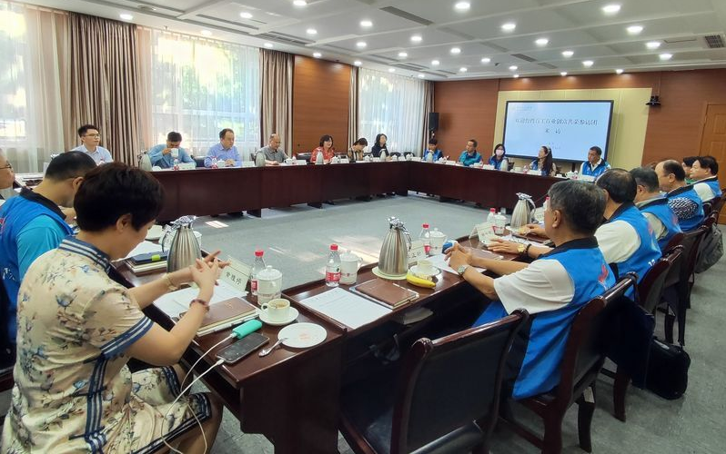 孫文南院率台灣學者到北京中國社科院台研所交流。圖/取自孫文南院