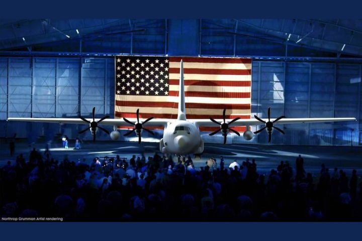 美國新「末日飛機」E-130J鳳凰II亮相 核戰指揮核心再升級！