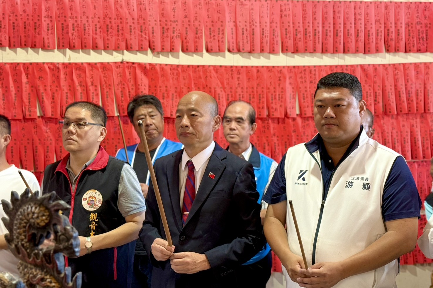 823倒數計時！韓國瑜赴南投挺游顥：痛批「大罷免是屠殺」、「鬧劇必須終止」