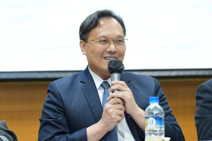 蔡宥祥直言，民進黨主張台灣主權未定，等於否定自己執政的正當性。圖/記者陳思豪攝
