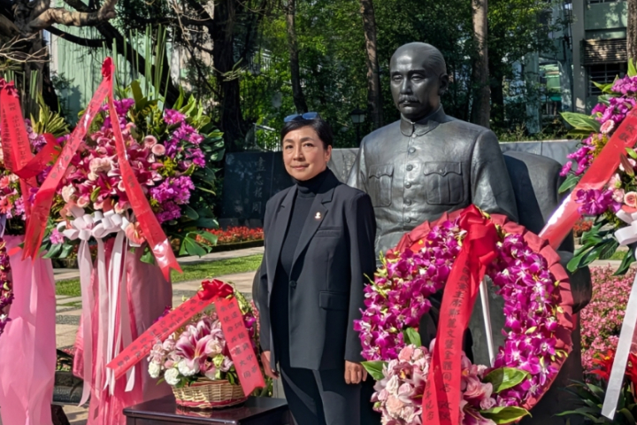 【專訪】願國父精神搭起兩岸交流　曾姪孫女孫雅麗籲：和平非口號 而是做實事