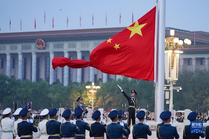 中國大陸5日發表對美國關稅立場聲明，稱將繼續採取反制措施。圖/取自新華社