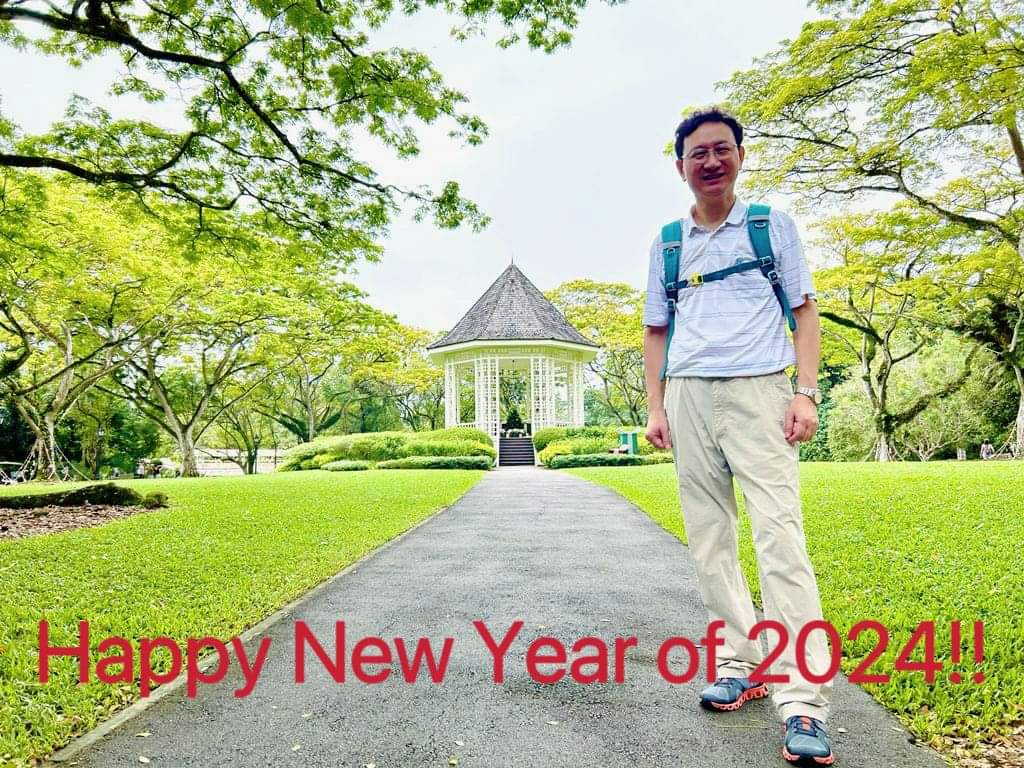 駐新加坡代表童振源感謝新加坡政府對台灣選舉成功的祝賀。童振源臉書