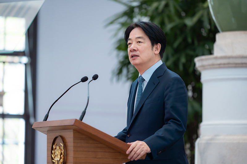 總統賴清德是在3月13日於府內發表敞廳談話，提出賴17條。圖／取自總統府官網